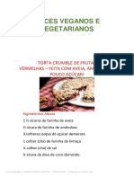 Doces Veganos e Vegetarianos - 1