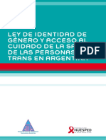 Aristegui Zalazar 2014 Ley de Identidad de Genero y Acceso a La Salud en Poblacion Trans