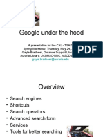 Google Under The Hood