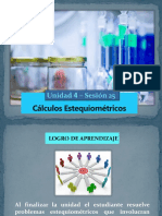 Sem 13 - Ses 25 - Estequiometria II