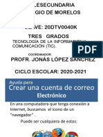 Ayuda para Crear Correo Gmail. 1°, 2° y 3°