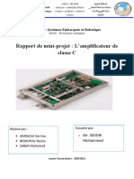 Amplificateur de Classe C Version Finale