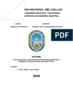 Trabajo de Financiera Caso Practico-estados Financieros-jean Franco Lazo Villalva
