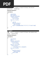 Write C++ Program, To Read 3 4 2d-Array, Then Find The Summation of Each Row