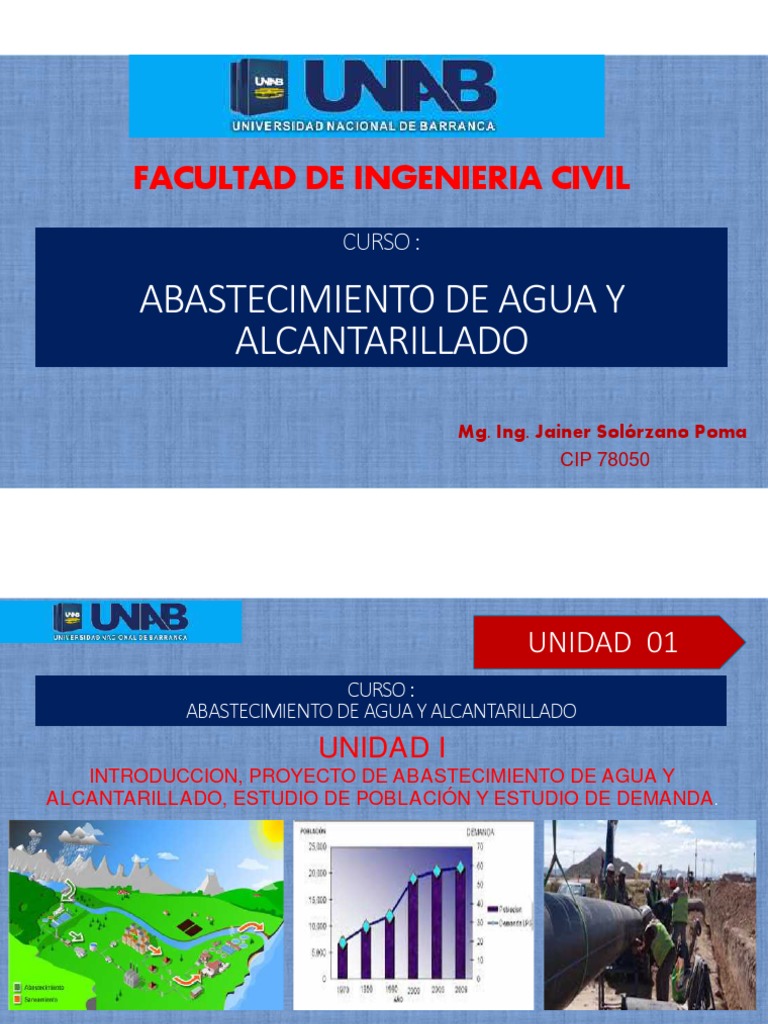 Diseño de Abastecimiento de Agua | PDF | Alcantarillado | Red de ...