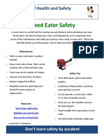 Weed Eater Safety: Environmental Health and Safety