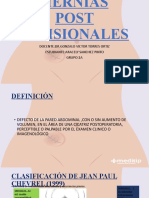 HERNIAS POST INCISIONALES