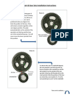 Timing Chain & Gear Sets Installation Instructions