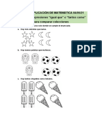 Ficha de Aplicación de Matemática 03