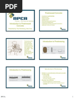 Prestressed Concrete: Presented By: Paul Ramsburg, Sika Corp