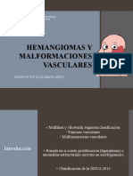 Hemangiomas y Malformaciones Vasculares