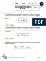 GUIA 1 (OPE II) - Mecanismos de Transfernecia de Calor