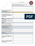 Student Goal Planning Worksheet