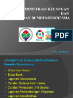 Materi Administrasi Dan Pelaporan Bumdes Bumdesma 2021