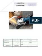 Procedimeinto de Esmeril Angular