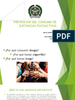 Prevencion Del Consumo de Sustancias Psicoactivas