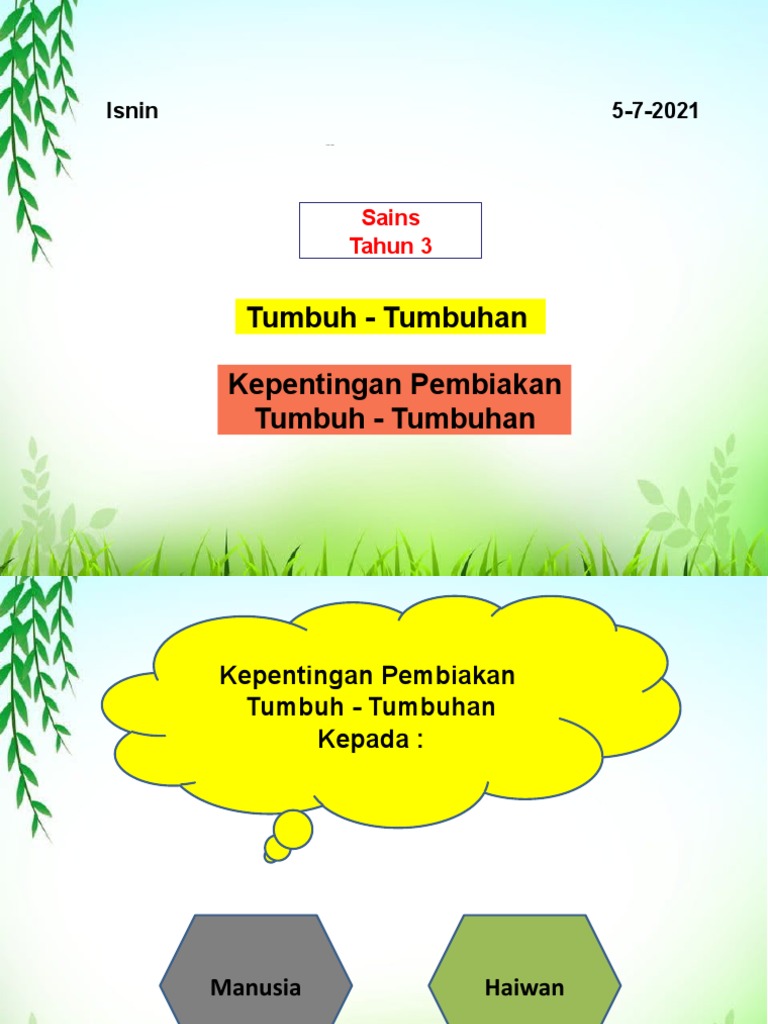 Kepentingan Pembiakan Tumbuh Tumbuhan Pdf