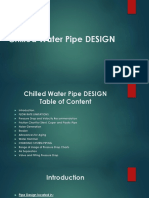 Chilled Water Pipe DESIGN