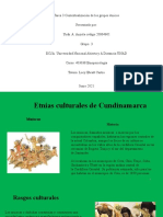 Tarea 3 Contextualización de Los Grupos Étnicos Foro Individual