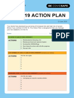 COVID-19 Action Plan for High-Risk Individuals