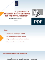 Simulación y Fraude del Acto Juridico - Miguel Ángel Pérez C - 21.01.2021
