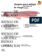 Lista de Chequeo para Mitigar Los Tipos de Riesgo