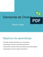 Demanda de Dinero - Diapositivas