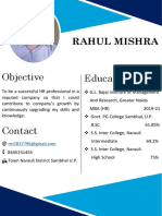 Rahul Mishra: Objective Education