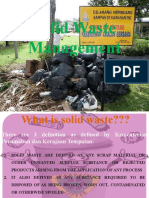 SOLID WASTE MANAGEMENT