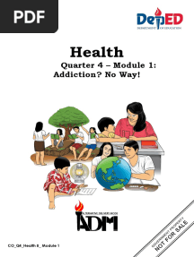 Health8 Q4 Mod1 AddictionNoWay