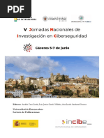 J N I C: Ornadas Acionales de Nvestigación en Iberseguridad