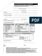 Borang Permohonan Ke Ting 4 SMKA KAA 2019