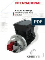 Hydac Kinesys: Variable Speed Drive Dva-Kit