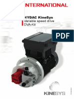 HYDAC KineSys Variable speed drive DVA-Kit overview