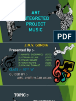 Art Integreted Project Music