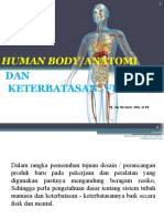 Pert.7 Anatomi & Keterbatasan Tubuh (Fisik)
