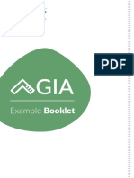 GIA Example Booklet - 2021 V1
