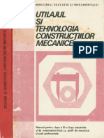 Utilajul Și Tehnologia Construcțiilor Mecanice. Manual Pentru Clasa a XI-A Licee Industriale Și de Matematică-fizică Cu Profil de Mecanică, Și Școli Profesionale by Coll. (Z-lib.org)