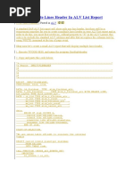 Create Multiple Lines Header in ALV List Report