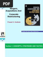 Mergers, Acquisitions and Corporate Restructuring: Prasad G. Godbole