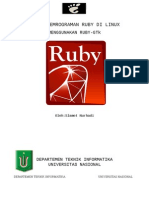 Ruby Gtk di Linux