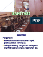 Sanitasi Dan Peralatan