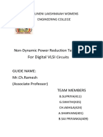 For Digital Vlsi: Non-Dynamic Power Reduction Techinques Circuits