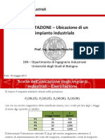 Esercitazione 5 - Ubicazione