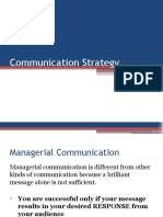 1 - Communication Strategy