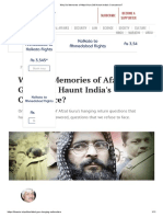 Why Do Memories of Afzal Guru Still Haunt India's Conscience