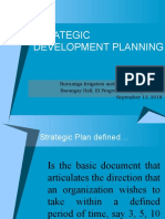 Strategic Development Planning