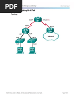 10.1.4.4 Lab - Troubleshooting DHCPv4