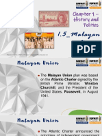 (Updated) Chapter 1.5 - Malayan Union