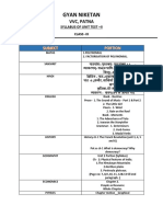 Syllabus - 9 Unit Test - Ii